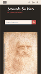 Mobile Screenshot of leonardoda-vinci.org